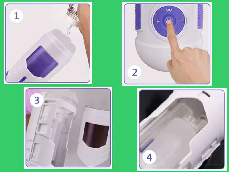 Sử dụng và tháo ruột âm đạo giả Zini Sử dụng và tháo ruột âm đạo giả Zini